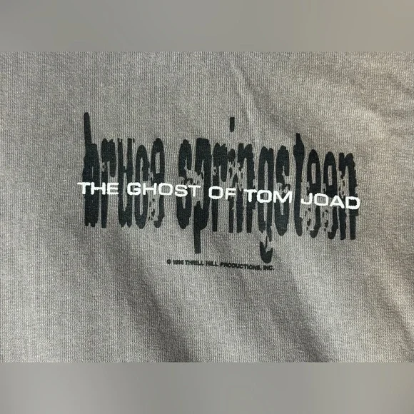 Bruce Springsteen 1995 Ghost Of Tom Joad Official Tour T-shirt Size XL - Picture 3 of 11